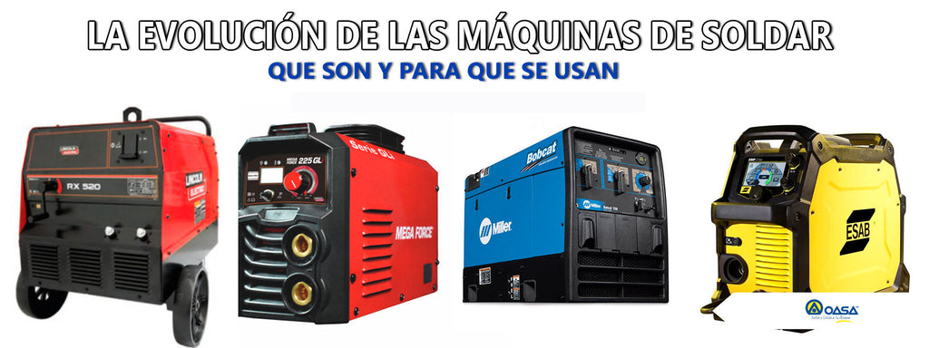 La evolución de las máquinas de soldar: Del Pasado al Presente.